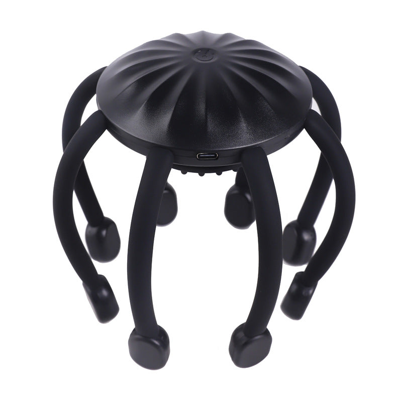 Electric Scalp Massager – (Multi-Claw Head Relaxation Tool).