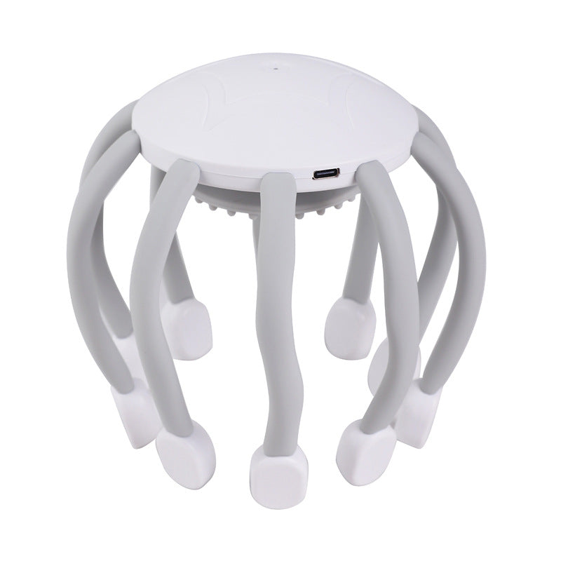 Electric Scalp Massager – (Multi-Claw Head Relaxation Tool).